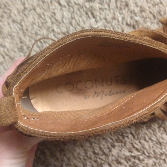 Coconuts by Metisse, size 8, brown leather ankle boots - Picture 5 of 5